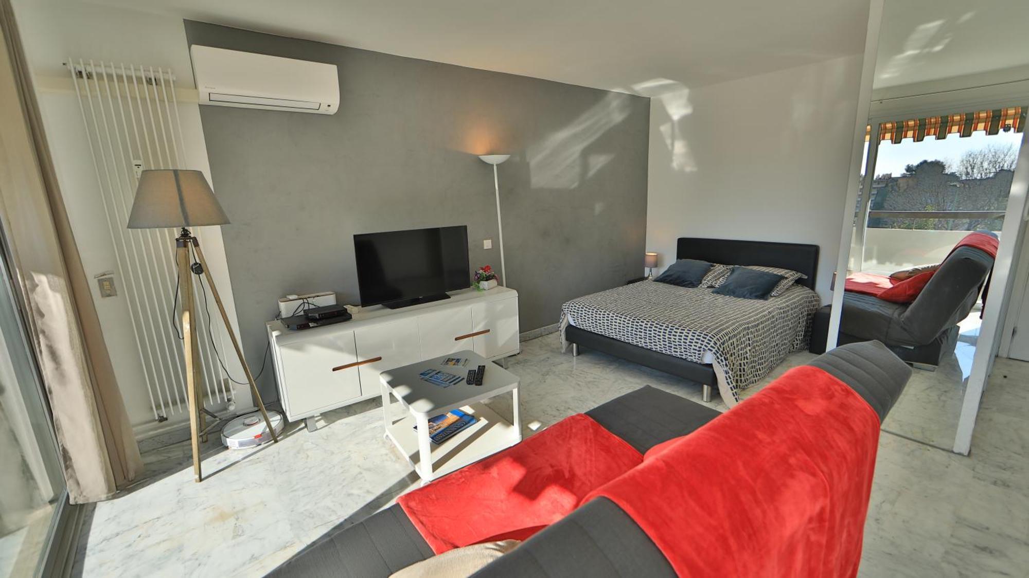 Studio parking fibre piscine Clim Le Cannet Esterno foto